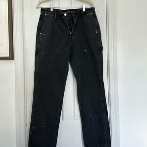MENS Abercrombie dark gray cargo pants